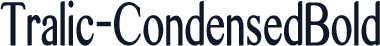 Tralic-CondensedBold
