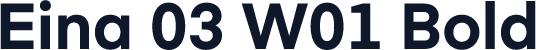 Eina 03 W01 Bold