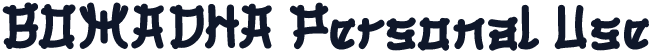 BOMADHA Personal Use