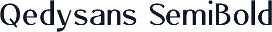 Qedysans SemiBold