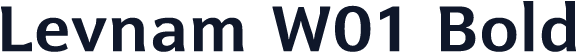 Levnam W01 Bold