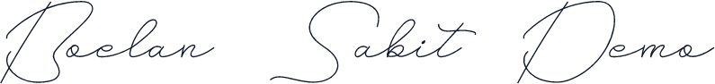Boelan Sabit Demo