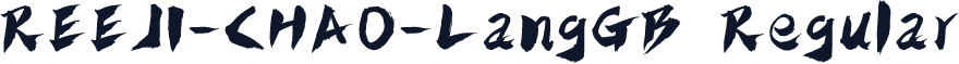 REEJI-CHAO-LangGB Regular