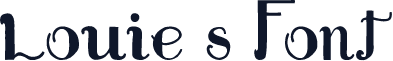 Louie's Font