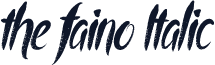 the faino Italic