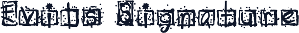 Evils Signature