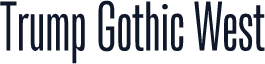 Trump Gothic West
