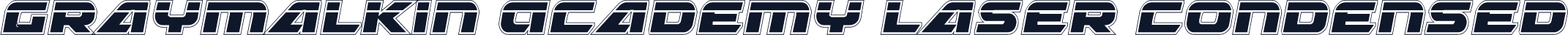 Graymalkin Academy Laser Condensed
