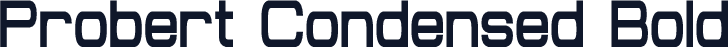 Probert Condensed Bold