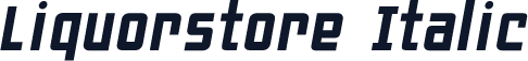 Liquorstore Italic