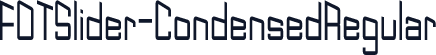 FOTSlider-CondensedRegular