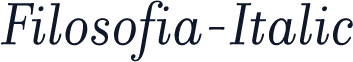Filosofia-Italic