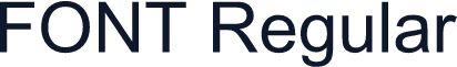 FONT Regular