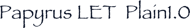 Papyrus LET  Plain1.0