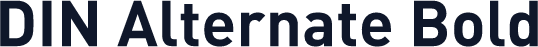 DIN Alternate Bold