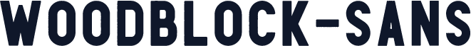 Woodblock-Sans
