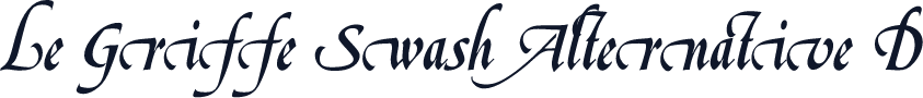 Le Griffe Swash Alternative D