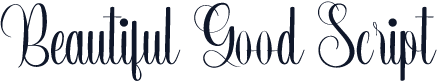 Beautiful Good Script
