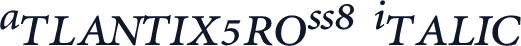 AtlantixProSSK Italic
