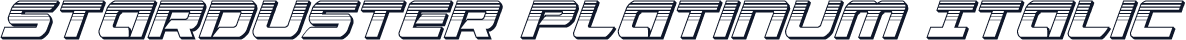 Starduster Platinum Italic