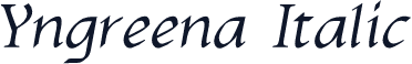 Yngreena Italic