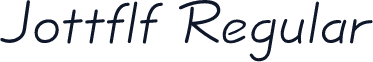 Jottflf Regular
