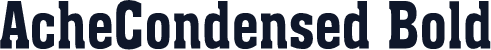 AcheCondensed Bold