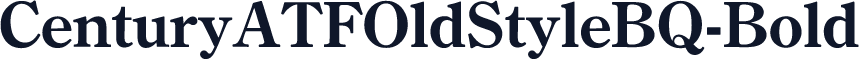CenturyATFOldStyleBQ-Bold