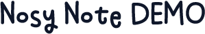 Nosy Note DEMO