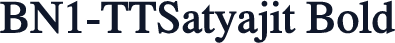 BN1-TTSatyajit Bold