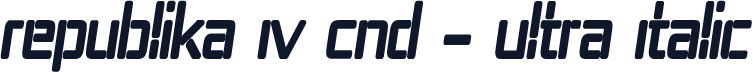 Republika IV Cnd - Ultra Italic