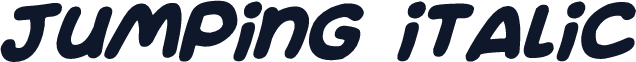 Jumping Italic