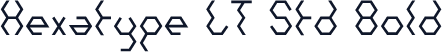 Hexatype LT Std Bold