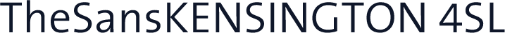TheSansKENSINGTON 4SL
