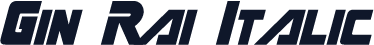 Gin Rai Italic