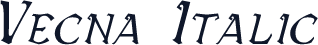 Vecna Italic