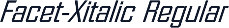 Facet-Xitalic Regular