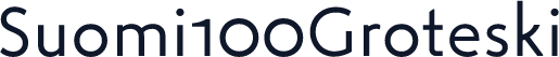 Suomi100Groteski