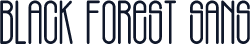 Black Forest Sans
