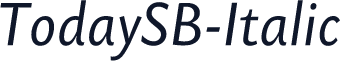TodaySB-Italic