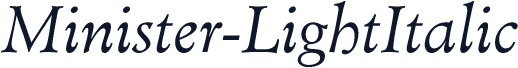 Minister-LightItalic