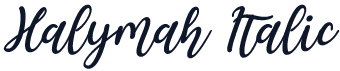 Halymah Italic