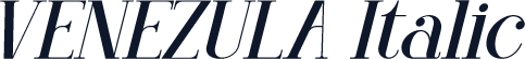 VENEZULA Italic