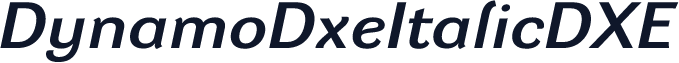 DynamoDxeItalicDXE