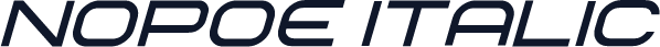 nopoe Italic