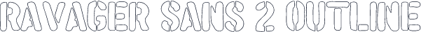 Ravager Sans 2 Outline