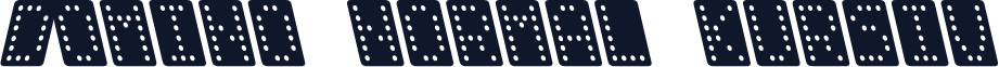 Domino normal kursiv