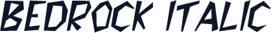 Bedrock Italic