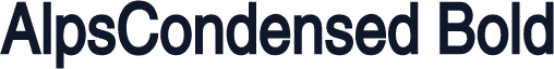 AlpsCondensed Bold