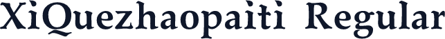 XiQuezhaopaiti Regular